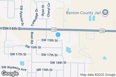 Map image of the property - 2306 SW 15th St