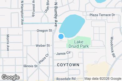 Map image of the property - 2501 Weber St