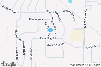 Map image of the property - 5633 Rambling Dr