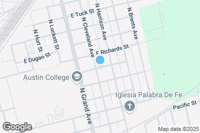 Map image of the property - 1601 Williams