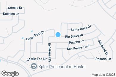 Map image of the property - 909 Rio Bravo Dr