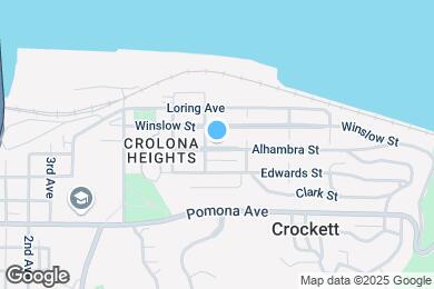 Map image of the property - 662 Alhambra St