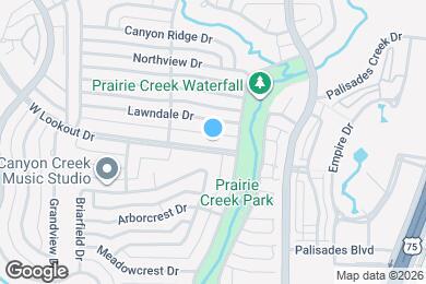 Map image of the property - 306 W Lookout Dr