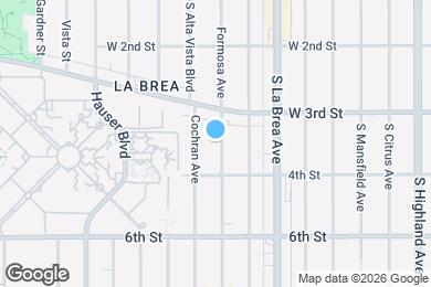 Map image of the property - 335 S Cloverdale Ave