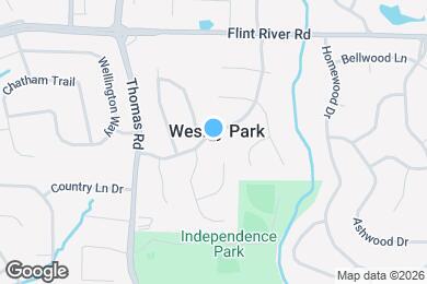 Map image of the property - 432 Wesley Park Dr