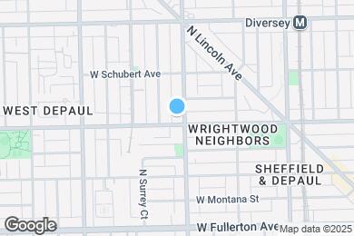 Map image of the property - 2602 N Racine Ave