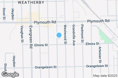 Map image of the property - 11336 Minock St