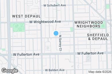 Map image of the property - 1300 W Altgeld St