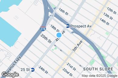Map image of the property - 635 Fourth Avenue