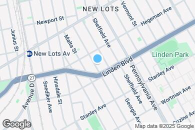 Map image of the property - 743 Alabama Ave