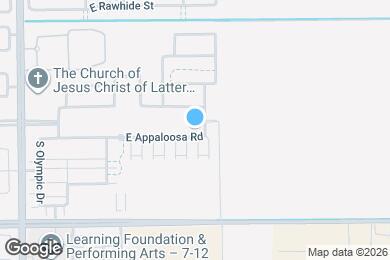 Map image of the property - 4344 E Appaloosa Rd