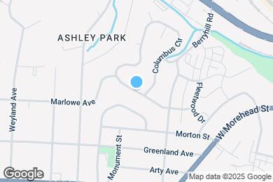 Map image of the property - 2408 Marlowe Ave
