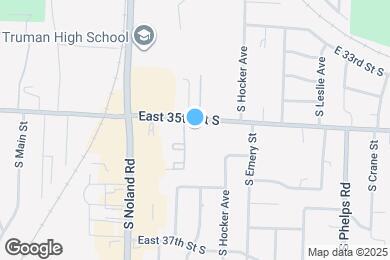 Map image of the property - 14001 East 35th St S