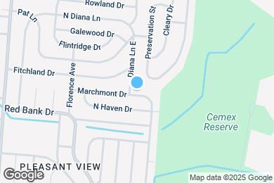 Map image of the property - 103 Marchmont Dr
