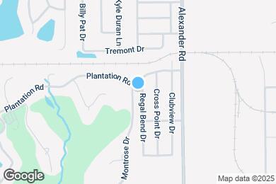 Map image of the property - 8457 Regal Bend Dr