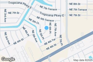 Map image of the property - 517 NE 6th Ave