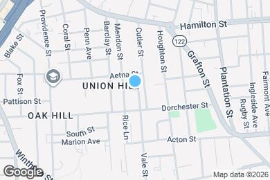 Map image of the property - 16 Vale St