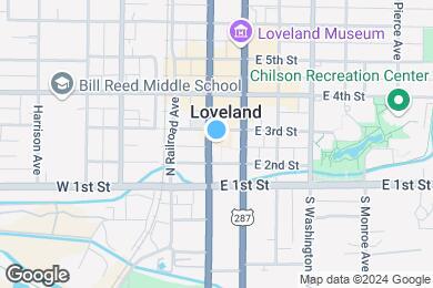 Map image of the property - Patina Flats at the Foundry Apartments