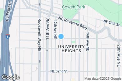 Map image of the property - 1209 NE 56th St