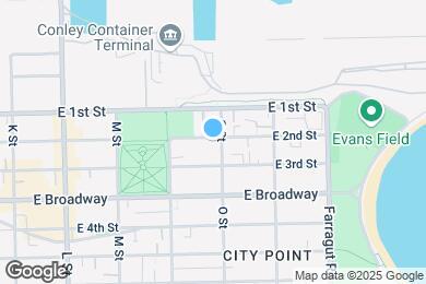 Map image of the property - 841 E 2nd St