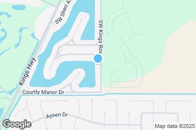 Map image of the property - 12879 SW Kings Row