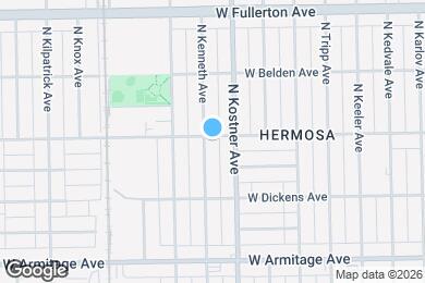 Map image of the property - 2157 N Kenneth Ave