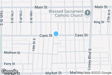 Map image of the property - 2118 Cass St