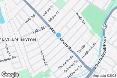 Map image of the property - 150 Massachusetts Ave