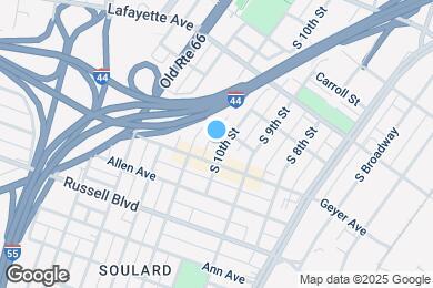 Map image of the property - 1851 S 10th St