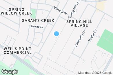 Map image of the property - 15208 Spring Hill Ln