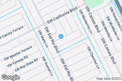Map image of the property - 768 SW Gretchen Terrace