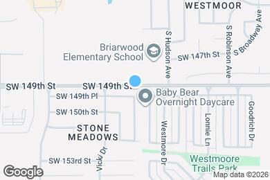 Map image of the property - 505 SW 149th Pl