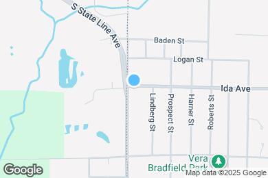 Map image of the property - 1301 S State Line Ave