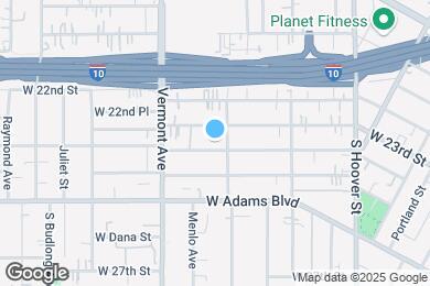 Map image of the property - 1315 W 24th St