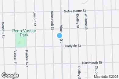 Map image of the property - 3620 Monroe St