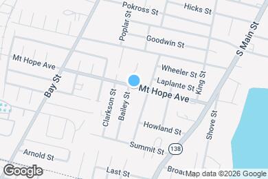 Map image of the property - 469 Mount Hope Ave
