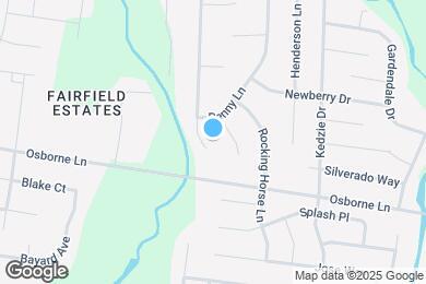 Map image of the property - 2814 Meadowhill Dr