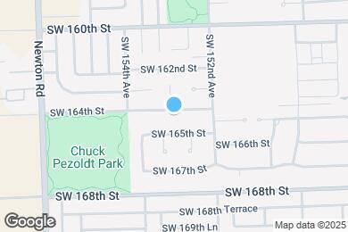 Map image of the property - 15300 SW 164th St