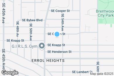 Map image of the property - 5318 SE Ogden St