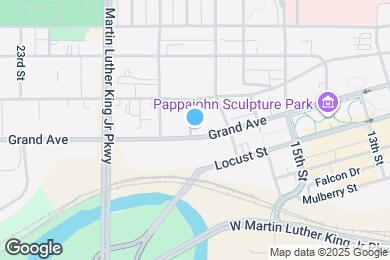 Map image of the property - Argonne Apartments
