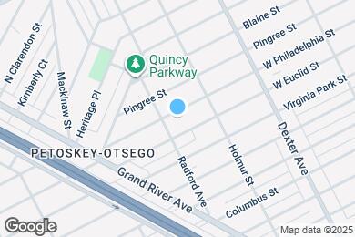 Map image of the property - 4087 W Philadelphia St