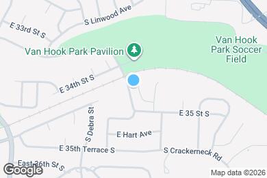 Map image of the property - 3408 S Shrank Ct