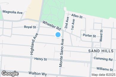Map image of the property - 2602 Hazel St