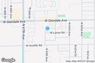 Map image of the property - 6426 W Lamar Rd