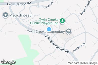 Map image of the property - 2820 Bollinger Canyon Rd