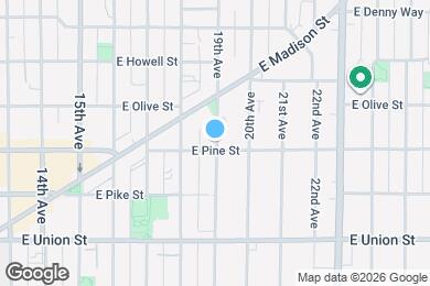 Map image of the property - 1607 19th Ave