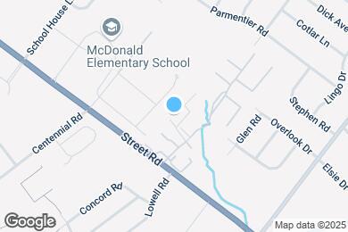 Map image of the property - The Glen at Bucks Apartments and Townhomes