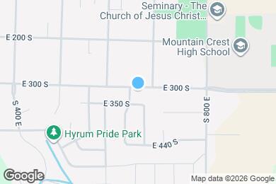 Map image of the property - 686 E 300 S
