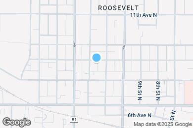 Map image of the property - 1118 9th Ave N