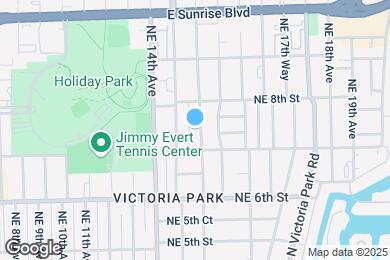 Map image of the property - 721 NE 16th Ave